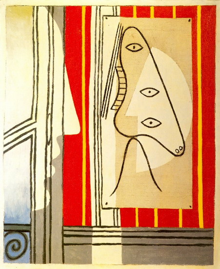 Pablo Picasso Oil Painting Figure And Profile Et Profil